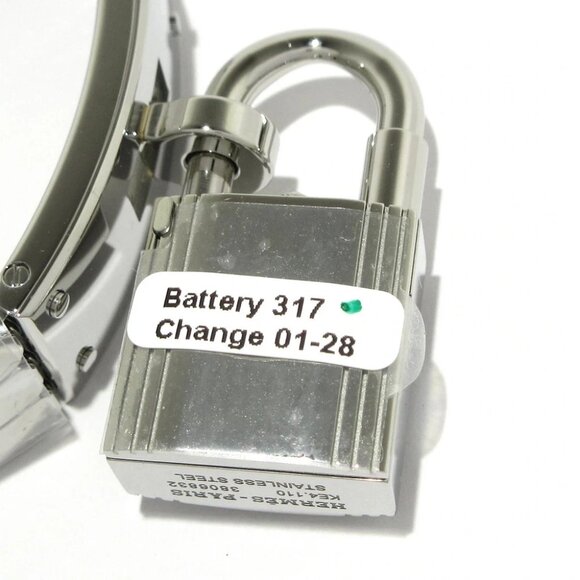 Auth HERMES Kelly Watch KE4.110/W062467WW00 3****** Silver Women's Wrist Watch - Picture 12 of 12